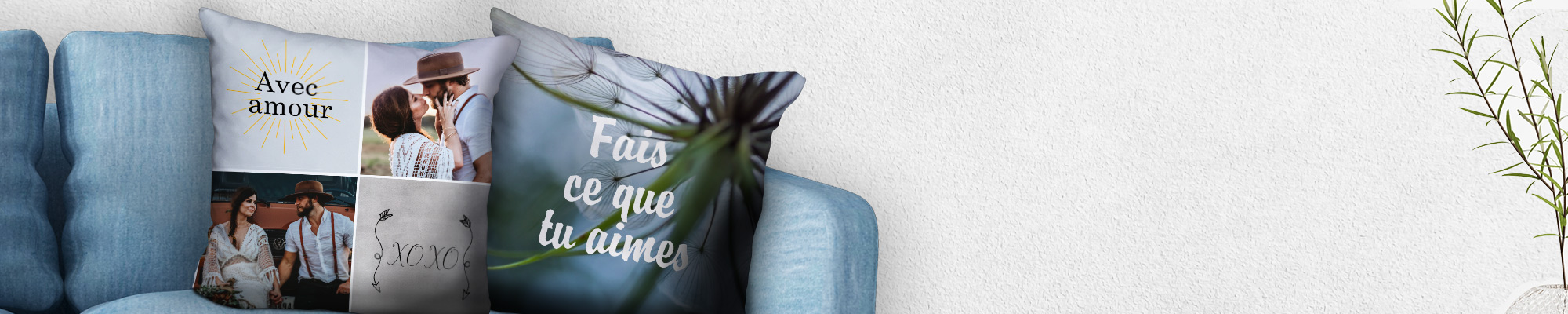 Idée cadeau : Coussin personnalisé avec photo - smartphoto