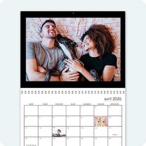 Calendario 43x28cm
