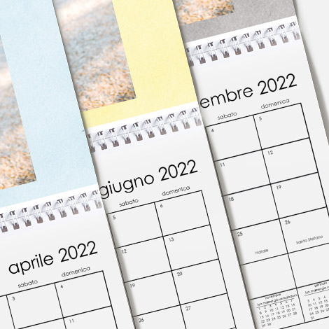 Inizia il tuo calendario nella data che preferisci