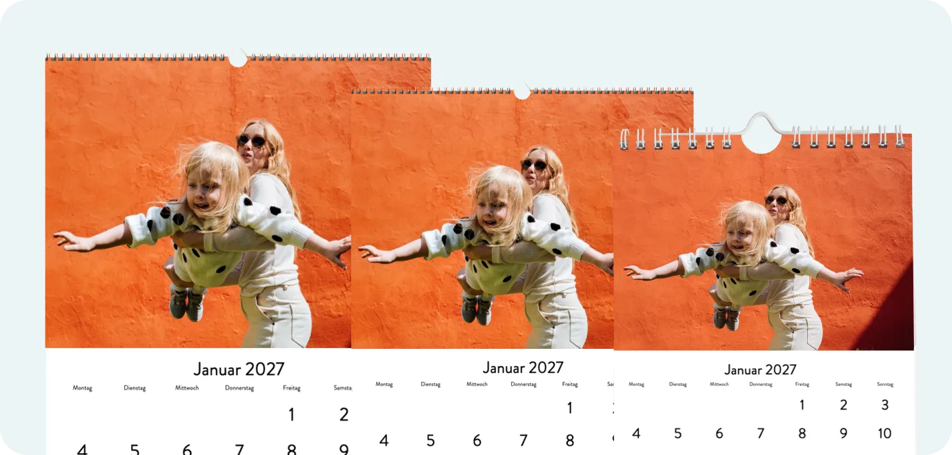 Klassische Wandkalender