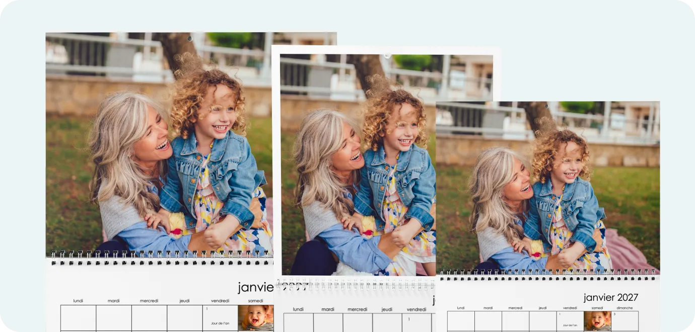 Calendriers muraux cr&eacute;atifs