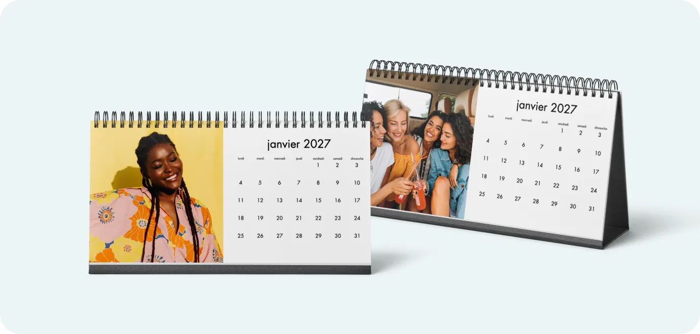 10x5" Calendriers de bureau