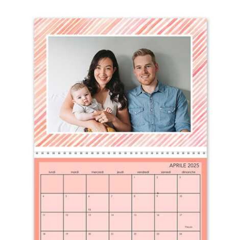 Calendario design Acquerelli