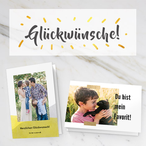 Glückwunschkarten