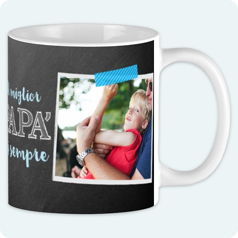 Tazza Personalizzata Con Foto - Regalo Per Papà, Compleanni, Idee Originali E Stampata Bene - Foto 9