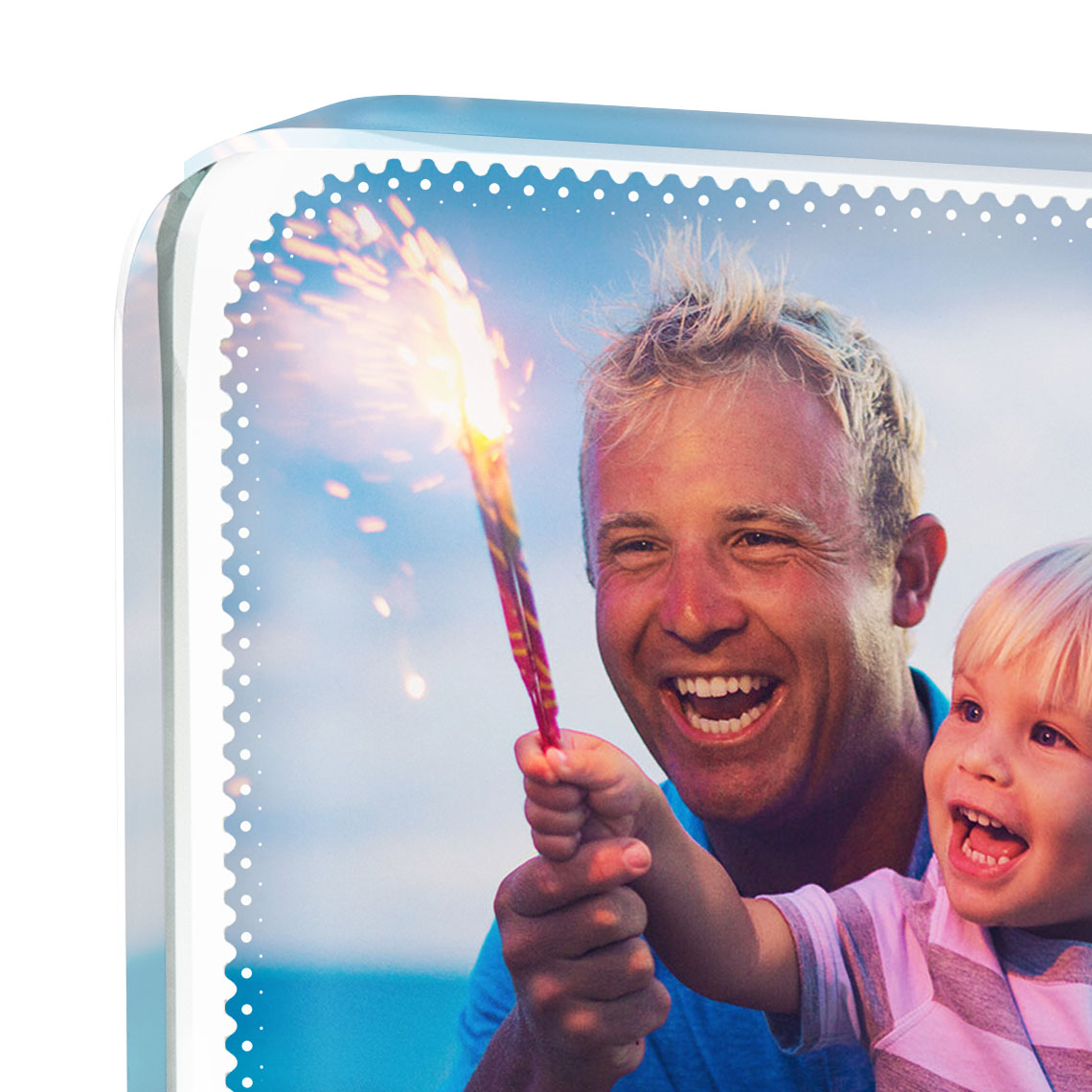 Glass Photo Block