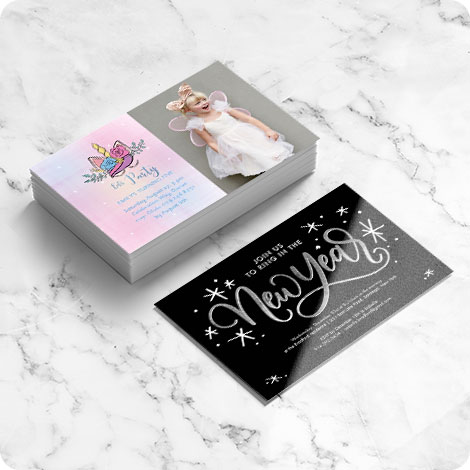 invitations, personalised cards, photo card, custom cards