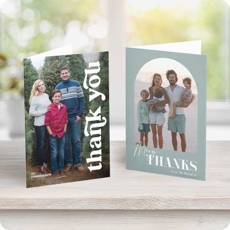 thank you card, personalised cards, photo card, custom cards