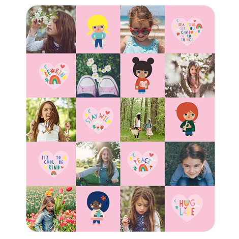 personalised blankets, custom blanket, photo blanket
