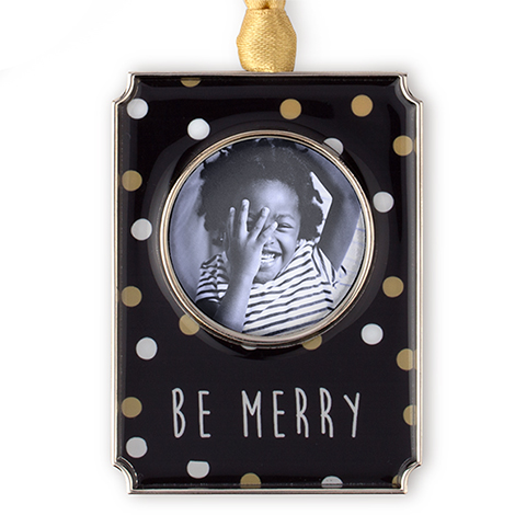 Be Merry Photo Ornament