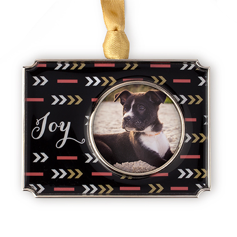Joy Photo Ornament