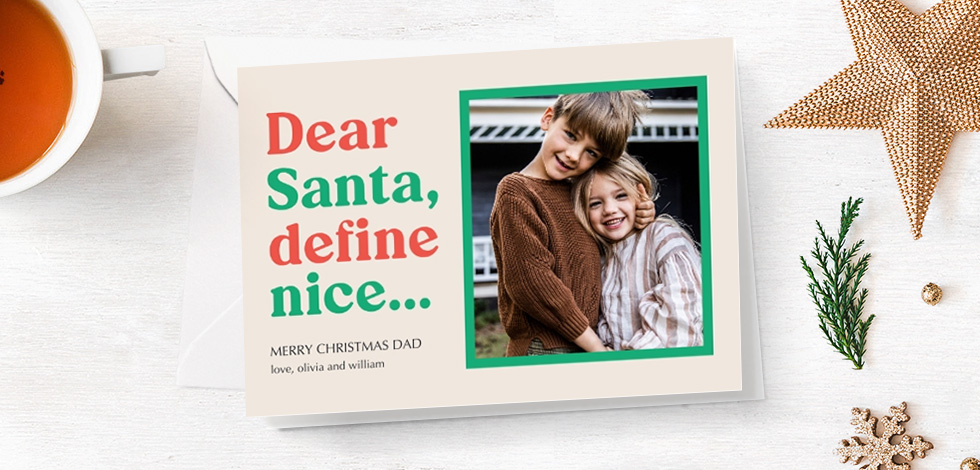 christmas cards, personalised cards, photo card, custom cards, greeting cards, folded cards