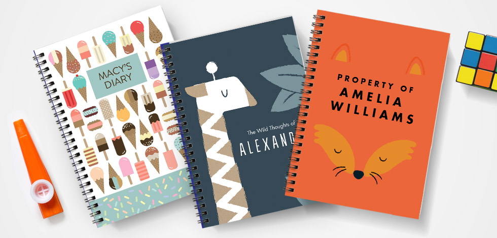Keep Them Organised with a Custom Notebook
