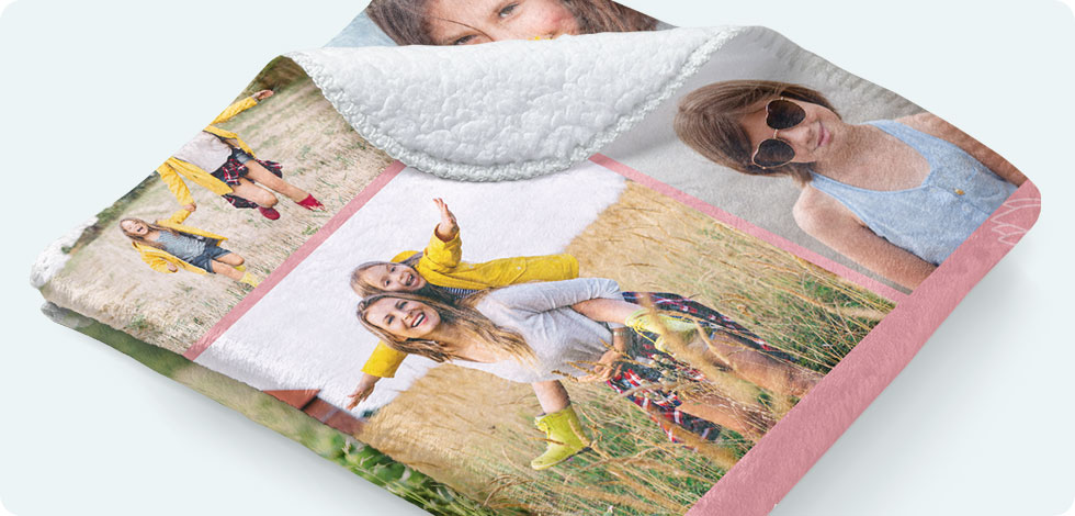 personalised blankets, custom blanket, photo blanket