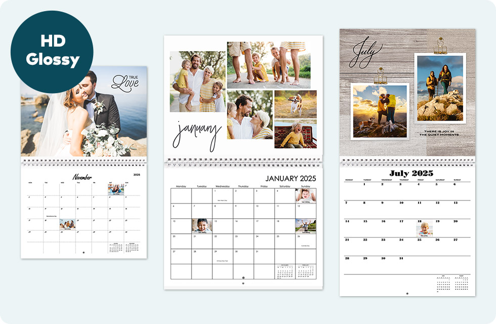 premium wall calendar, personalised calendar, photo calendar, custom calendar, printing calendars