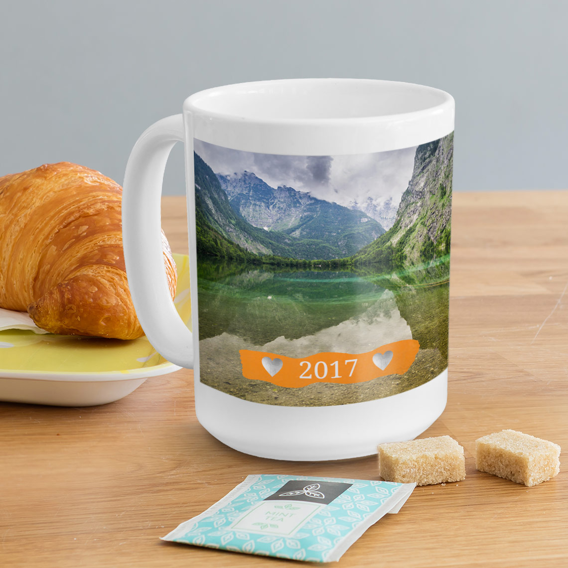 Grand mug personnalisé : votre photo sur un tasse XXL