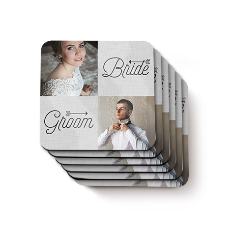 Personalised Photo Coasters