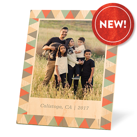 Maple Photo Panel, Tabletop