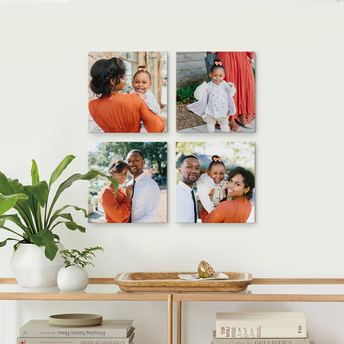 Stampa Su Tela Personalizzata Con La Tua Foto (20x20 Cm): Quadro Unico Per Ricordi E Regali