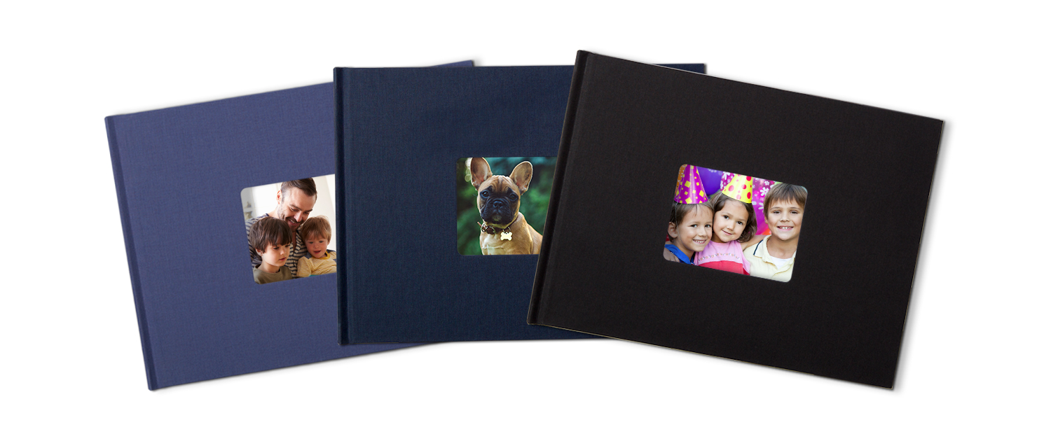 Create Personalized 8x11 Linen Hardcover Photo Books