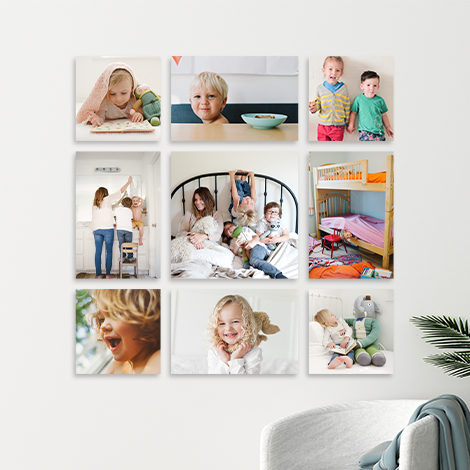 Photo Tile Gallery Set of 9