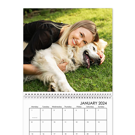 30x30cm Premium Wall Calendar Everyday Grid Calendars Calendar