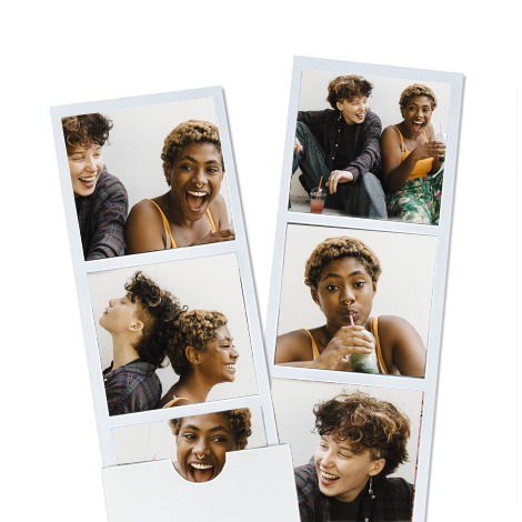 Magnetic Photo Booth Strips