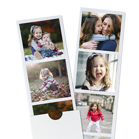 Photo Booth Strips, Set of 4