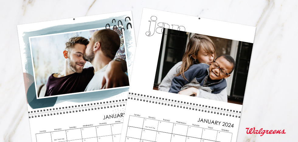 8.5x11 Wall Calendar