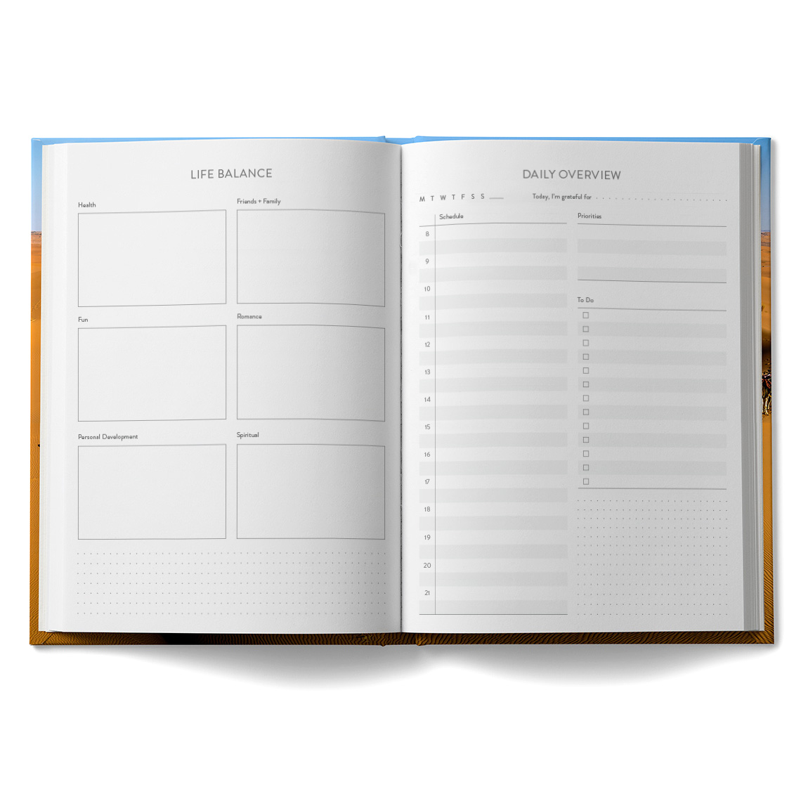 Daily Planner | Personalized Planner | 2 Pages Per Day | 1 Page Daily | 3 Month Planner | 6 Month Planner | outlet 2022 Daily Planner | Mint Llama