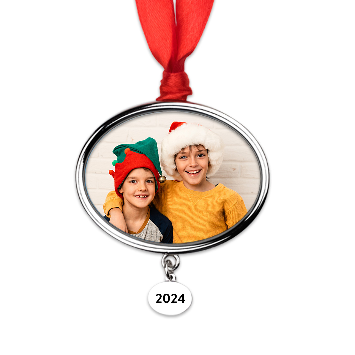 2024 Christmas Photo Ornament Charm Ornaments Christmas Ornaments