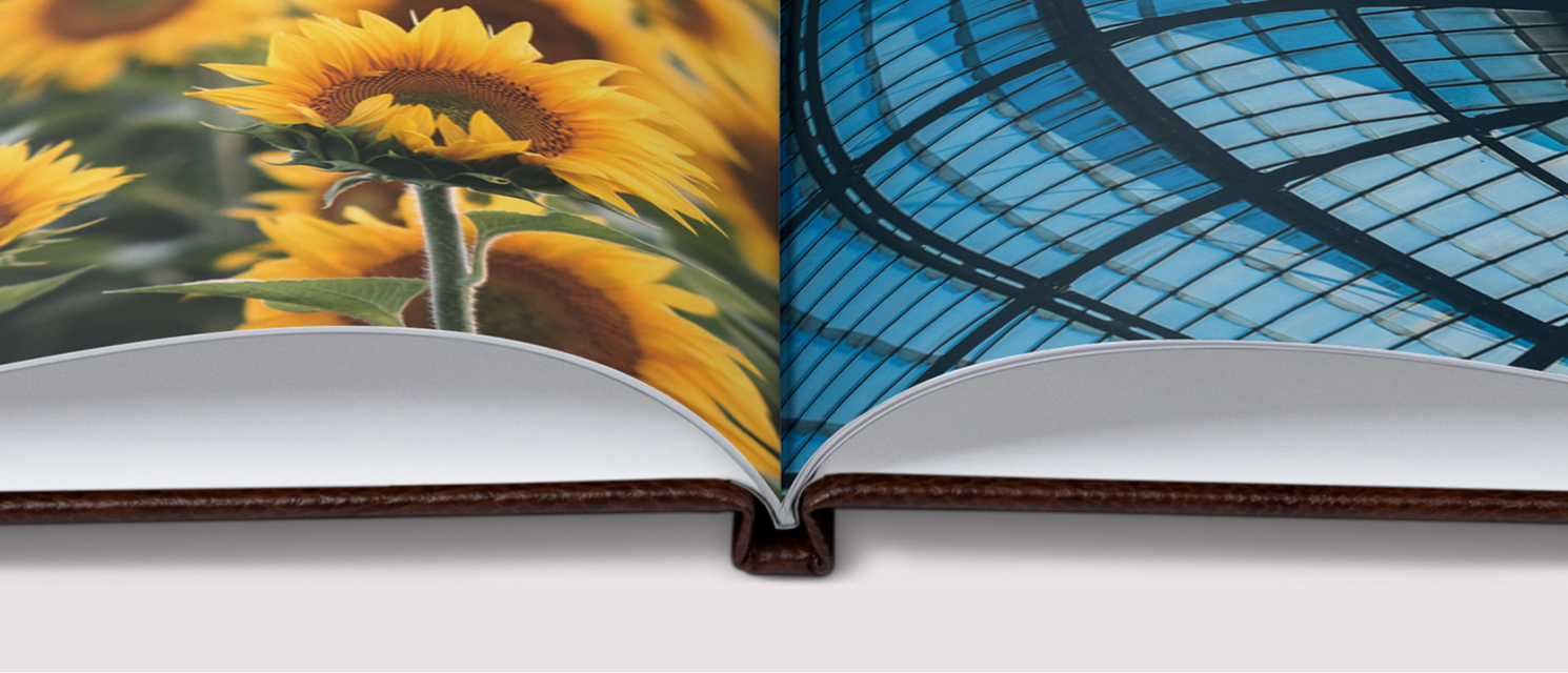 Photo Book With Leather Cover. Stylish Photo Album. Family Photoalbum White Table 254908966