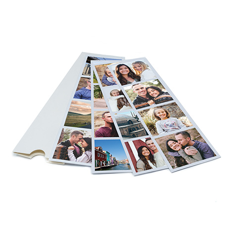 Magnetic Photo Booth Strips, set of 4