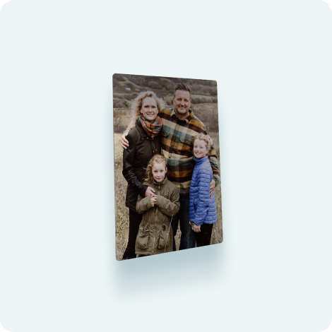 Metal photo panels