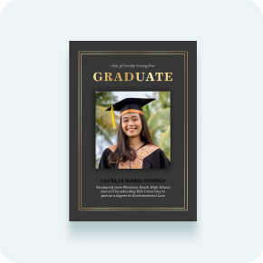 Foil Graduation Cards