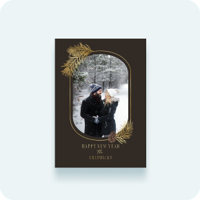 New Year's Foil Cards