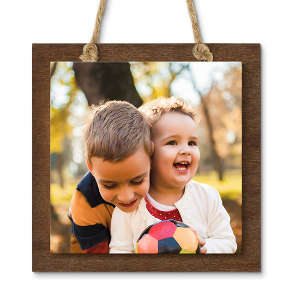 Icon Wood and Acrylic Ornament