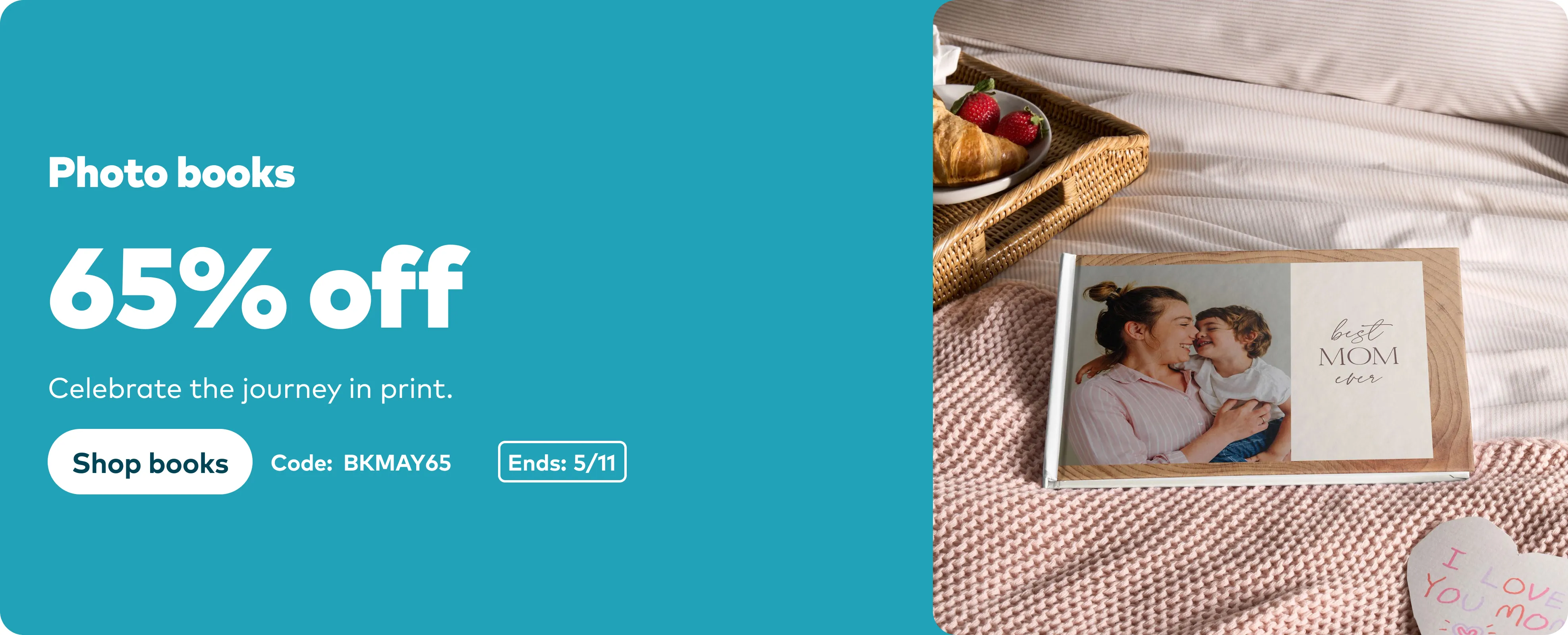 65% off Photo Books