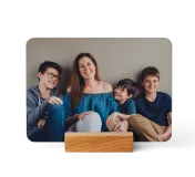 Prints with wood stand