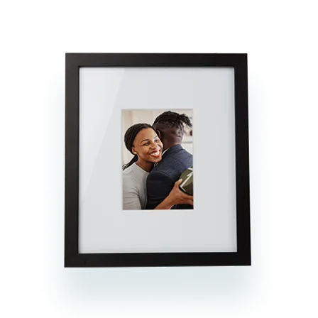 Framed matted prints