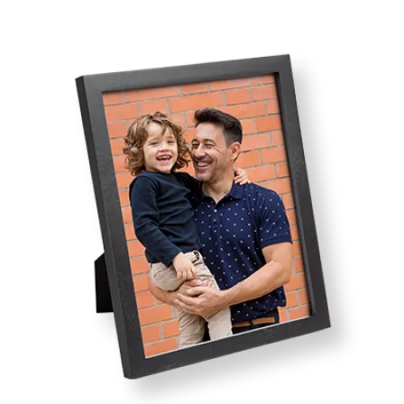 Framed tabletop prints