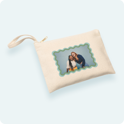 Zippered Canvas Pouch