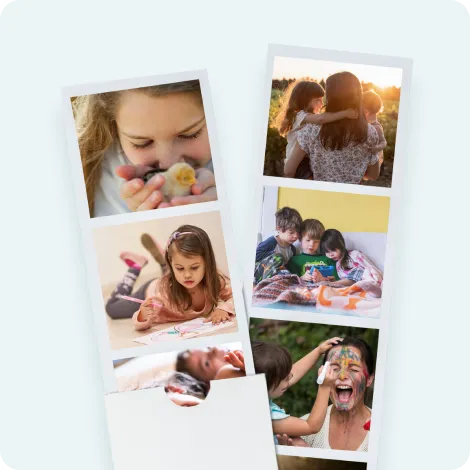 Magnetic Photo Booth Strips
