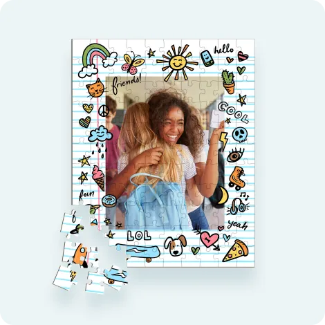 110pc Custom Photo Puzzle