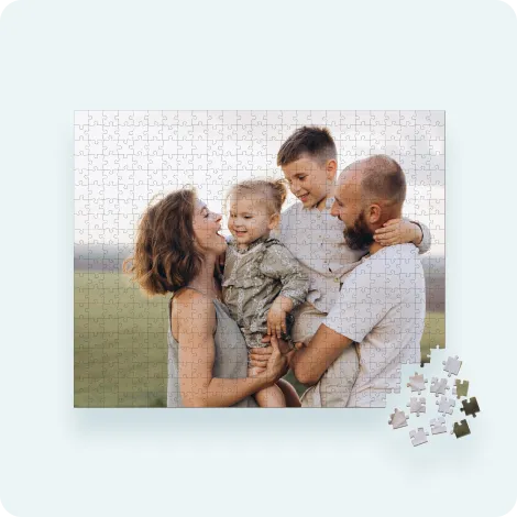 500pc. Custom Photo Puzzle