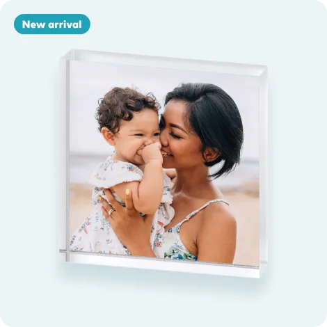 Acrylic photo blocks