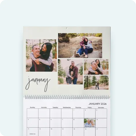 8.5x11 wall calendar