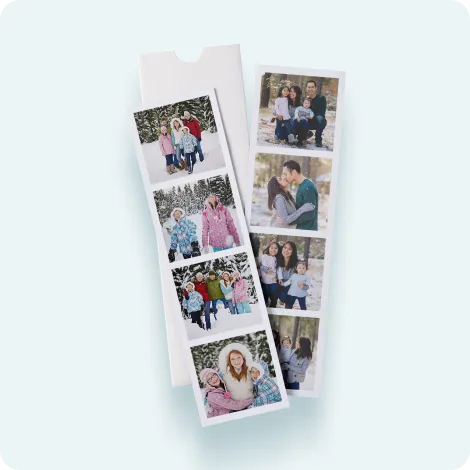 Photo booth strips