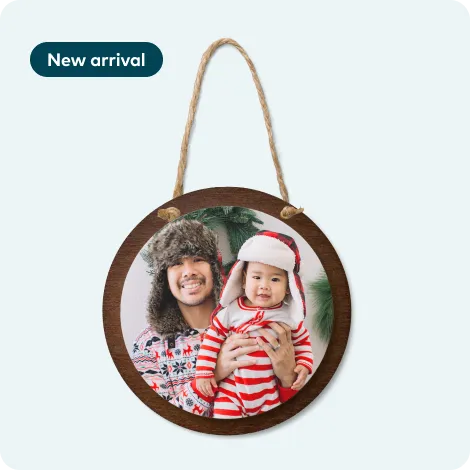 Wood and Acrylic Ornament