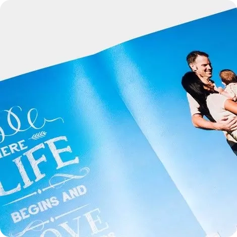 Layflat extra-thick premium paper
